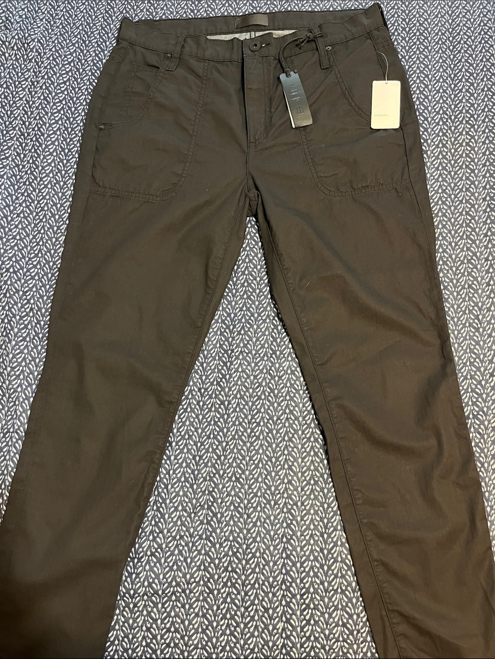 2014 VINCE 100% cotton relaxed crop pants - New Old Stock
